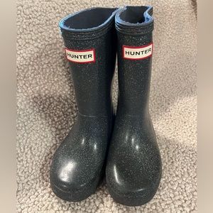 Hunter rain boots Toddler size 9